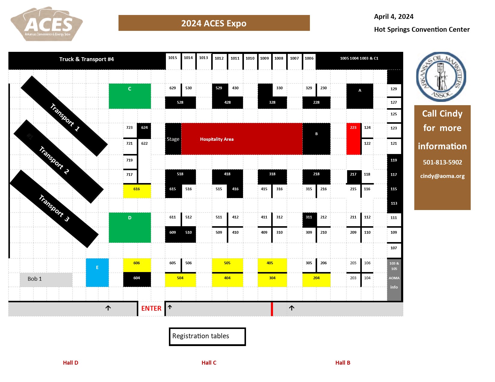 ACES EXPO 2024 Floor Plan